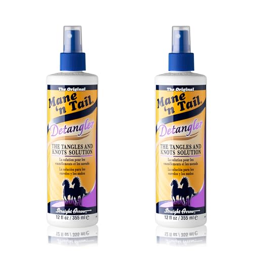Mane 'n Tail Mane 'n tail detangler 2 pack, Apple Blossom, 24 Fl Ounce