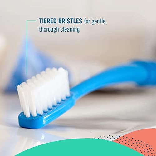 Preserve Eco Friendly Adult Toothbrushes, Made in The USA from Recycled Plastic, Ultra Soft Bristles, Paperboard Package, Colors Vary, 6 Count