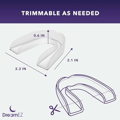 Anti Grinding Mouth Guard for Clenching Teeth at Night, Professional Dental Night Guard for Grinding and Bruxing, Made in The USA (2-Pack) (Pink)