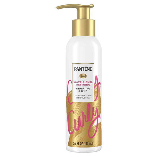 Pantene Wave & Curl Defining Hydrating Crème, 5.7 Ounce