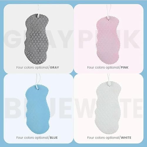 Tokyo Mart Skin Exfoliator, Body Scrubber Exfoliator Mitt, Exfoliating Body & Face Dead Skin Remover, Exfoliating Women & Men Washcloth (Sponge C)