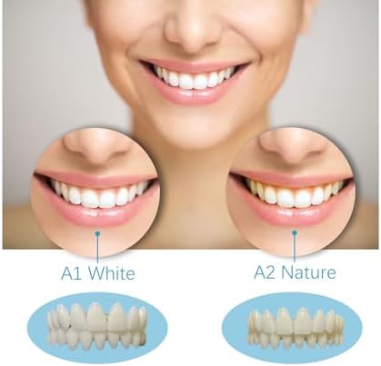 DENTUREWAY DIY Denture Kit with Impression(2 Sets of False Teeth),Do-It-Yourself Denture Solution,DIY Partial Denture kit, DIY Denture (Nature)