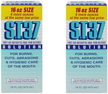 ST 37 First Aid Antiseptic Solution, 16 Oz. (Pack of 2)
