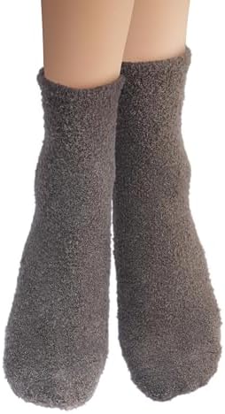 Earth Therapeutics Aloe Socks - Double Pack - Gray/Black (2 Pairs)