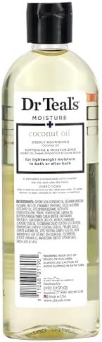 Nourishing Bath & Body Essential Oil, Coconut Oil, 8.8 fl oz (Pack of 2)