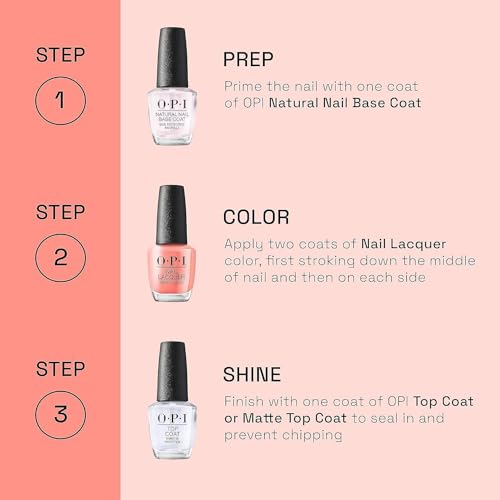 OPI Nail Lacquer, NL W42 Lincoln Park After Dark, 0.5 Fl Oz