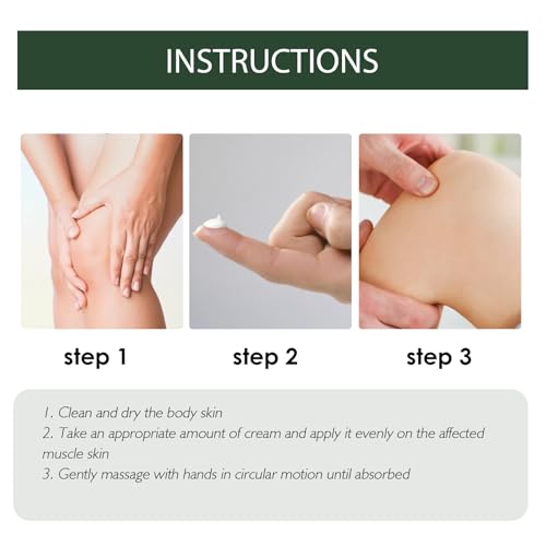 Neuropathy Cream with Natural Ingredients - Cooling & Soothing for Feet, Hands, Legs, Joints, Waist, 3.5oz (1)