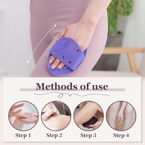 Upgrade Meridian Brush Massage Body, 2025 New Full Body Relaxation Handheld Massage Comb Meridian Brush, Portable Beauty Salon Professional Custom Meridian Comb (Purple)