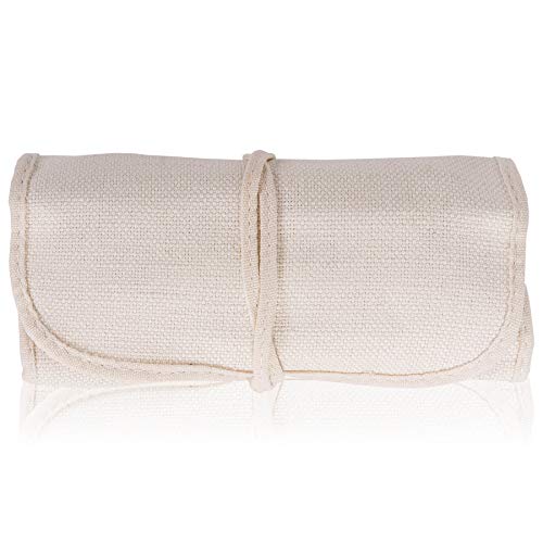 SHANY Bamboo Brush Set with Premium Synthetic Hair, Bamboo Handles and Cotton Pouch