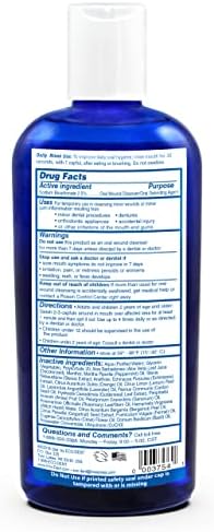 Eco-Dent Alcohol-Free Mouthwash, Mint - Ultimate Essential MouthCare, Oral Care Mouth Wash for Adults, Baking Soda Mouth Rinse with CoQ10/Herbs/Essential Oils, 8 Fl Oz (Pack of 6)