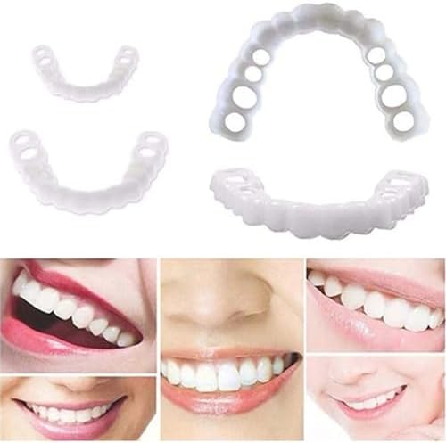 2 Pairs, Temporarily Adjustable for Men and Women, Regain Confidence(Beige)
