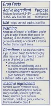 Tartar Protection Regular Paste, 5.7 oz (Pack of 3). Helps Control Tartar and Prevent Cavities | Cavity Protection Toothpaste + Tongue Cleaner MB with Travel Case