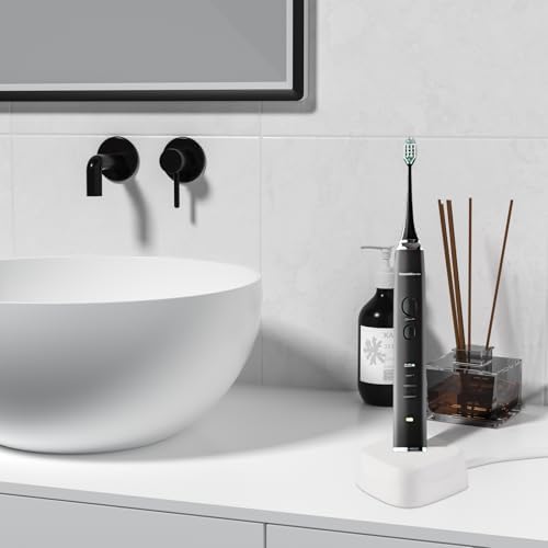 Electric Toothbrush Charger, Replacement Charger for AquaSonic /7AM2M AM100 AM101 AM103 Philips/Oral B/and More Electric Toothbrush, Portable (White)