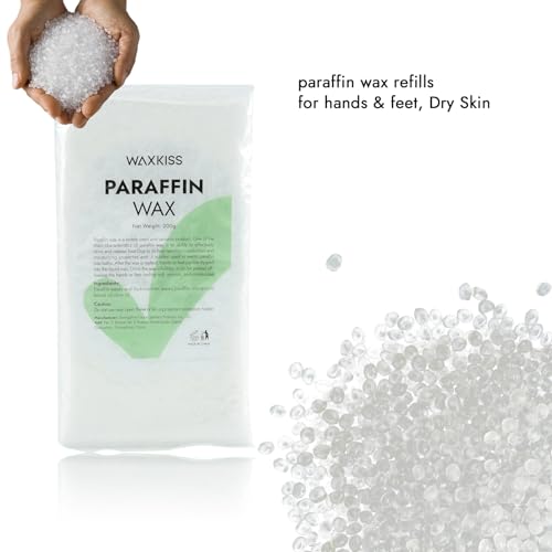 Paraffin Wax Refills for Paraffin Baths, 6 packs Unscent Paraffin Wax for Hand and Feet Hydration and Moisturizing