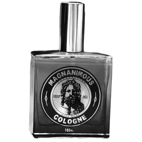 MAGNANIMOUS COLOGNE (100 ML) - "ALEXANDER" SCENT (MAHOGANY, COGNAC, BLOOD ORANGE, RED PEPPER, CLARY SAGE, BOURBON, & SANDALWOOD) SMELL MAGNANIMOUS WITH THE BEST SMELLING COLOGNE ON THE PLANET!