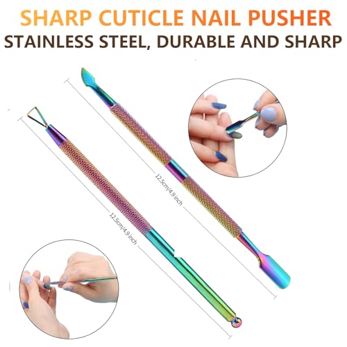 Nail Soaking Bowl Adjustable Temperature, Electric Soak off Bowl Manicure Bowls Nail Polish Remover Machine for Acrylic Nails Dip Gel Removal, with Color Cuticle Pusher