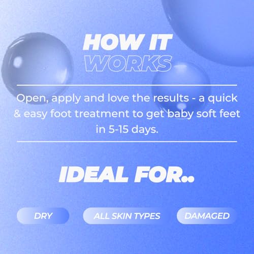 Vitamasques Ultra Foot Peeling Mask, 5 Pack - Exfoliating Foot Peel Mask for Dry Cracked Feet & Dead Skin - Cruelty-Free & Dermatologically Tested, Made in Korea