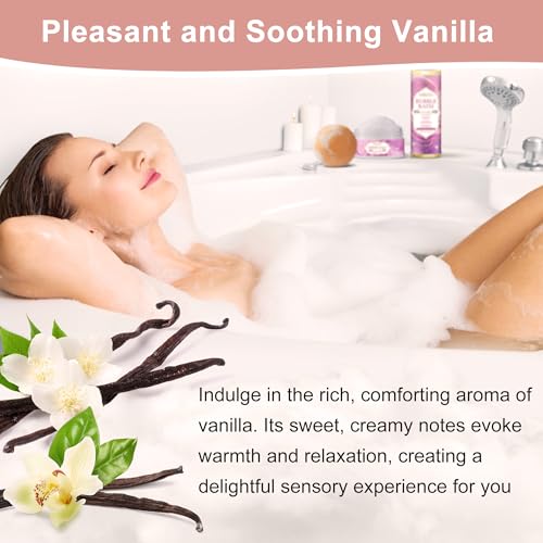 Self Care Gifts for Women,Unique Relaxing Birthday Gifts for Mom Wife Her,Stress Relief Spa Gifts Basket for Mothers Day Sister Friendship,Vanilla Bath Care Package Gift Set,Christmas Stocking Stuffer