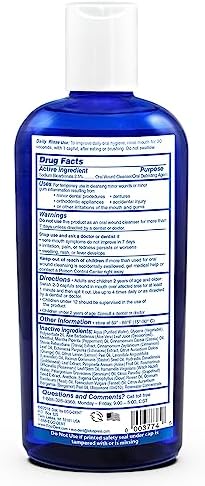Eco-Dent Alcohol-Free Mouthwash, Cinnamon - Ultimate Essential MouthCare, Oral Care Mouth Wash for Adults, Baking Soda Mouth Rinse with Essential Oils + DailyRinse Single-Use Pack, Mint