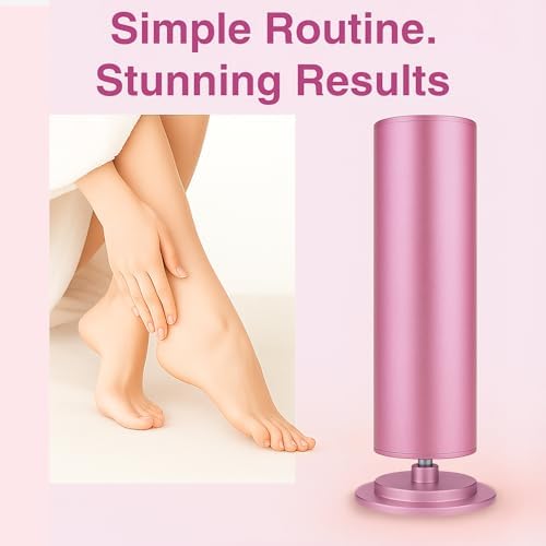 Electric Foot Callus Remover | Feet Filer Sander File Tool Grinder Heavy Duty Scrubber Shaver Buffer Smoother Drill Pedicure Dead Skin Cracked Heels Calluses 60 pcs Sandpaper Discs by VISOFO