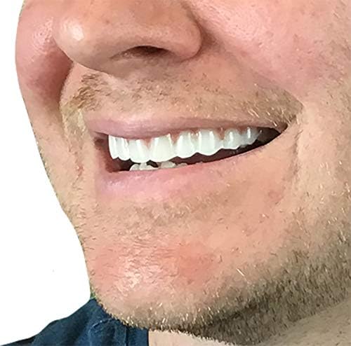 Instant Smile Comfort Fit Flex Natural Shade - Slightly Imperfect - with 2 extra fitting bead bags. One size fits most people.