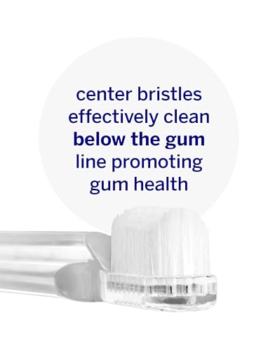 Supersmile New Generation Toothbrush w/Patented 45° Soft Nylon Bristles - Whitening Tooth Brush w/Ergonomic Handle Guarantees ADA Recommended Brushing Angle for Adults & Children