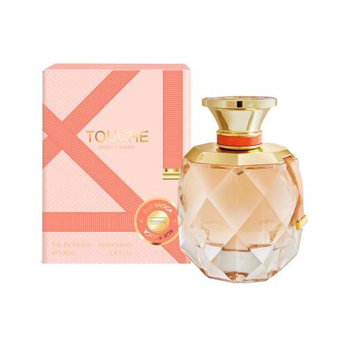 Touche Pour Femme Eau de Parfum, 3.4 Fl. Oz – Fruity Floral Fragrance with a Touch of Spice