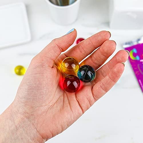 Gift Republic Liquid Spirit Rainbow Bath Pearls 20-Pack Magical Tropical Scent, Multicoloured 20 Count