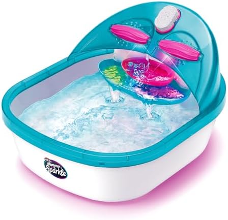 Shimmer ‘n Sparkle 6-in-1 Real Massaging Foot Spa for Kids