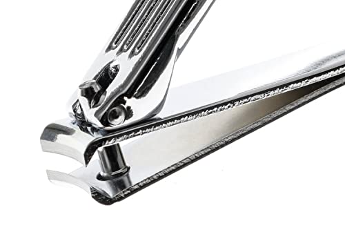 Seki Edge Deluxe Fingernail Clipper w/Nail Catcher & Built in File (SS-101)