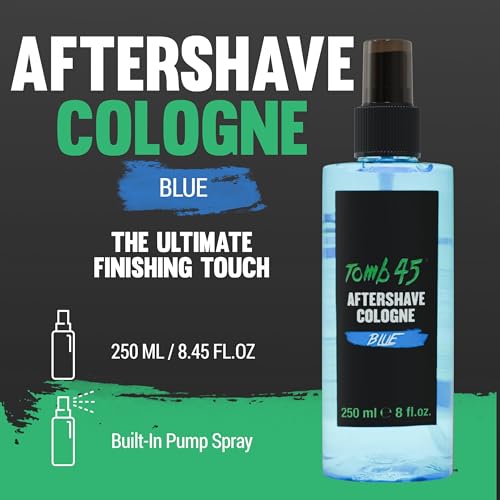 Tomb 45 Aftershave for Men - Refreshing After Shave Comfort - Hydrating and Cooling Post Shave Relief