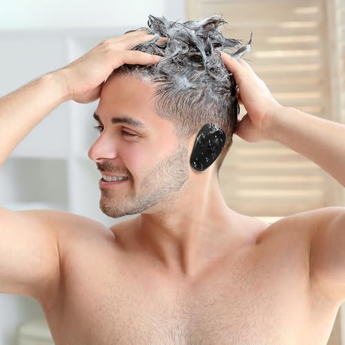 Salon Ear Heat Protector 10pcs Shower for Ear Plastic Hair Dye Coloring Cover Earmuffs Home Silicone Protectors Black Shield Salon Covers Hairdressing Shower, Dyeing Hair Dye Protector