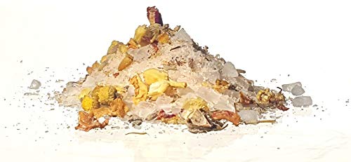 Eucalyptus Lemongrass Botanical Bath Salts (8 ounce) - Pure Essential Oil Fragrance - Adds Luxury And Minerals To The Bath with a Herbally Clean Natural Scent