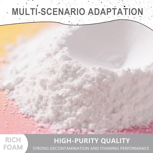 Sodium Dodecyl Sulfate, 1 Pound SDS Powder for Bath Bomb Making, Premium Sodium Lauryl Sulfate Powder, Sodium Dodecylsulfate for Soap Making, Bath Truffles and More (16 oz)
