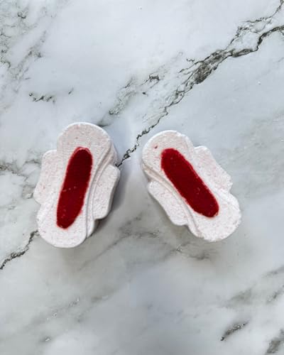 Sanitary Pad Bath Bomb Bloody Pad Bath Bomb Period Party Gift Set (2 Pack)