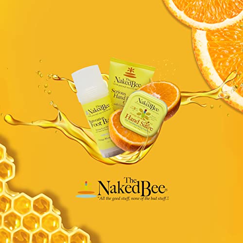 The Naked Bee Orange Blossom Honey with Ceramide 3, Serious Hand Repair Cream Lotion - 2 Pack