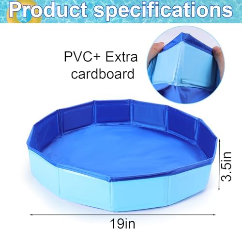 Mity rain Pool Foot Bath - Inflatable-Free and Foldable, Foot Soaking Bath Basin Portable for Pool Entry, Swimming Pools above Ground Essentials Swimming Pool Clean Feet Accessories, Blue