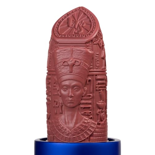 Whats Up Beauty - Egyptian Queen Collection (3 Lipsticks & 2 Liquid Eyeliners) Clean Cruelty Free Vegan Lip Eye Makeup
