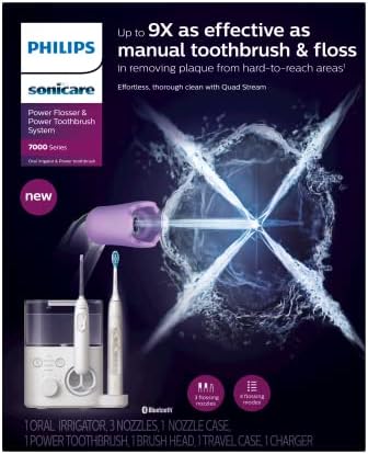 Philips Sonicare Power Flosser & Toothbrush System 7000, HX3921/40