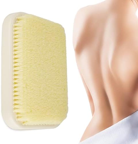 Wall Mounted Back Scrubber for Shower, Exfoliating Bath Wash Pad, Hands-Free Back Body Brush Scrubber for Men Women