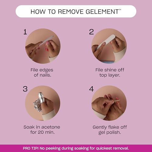 OPI GELement LED Curing Lamp for Gel Nail Polish | DIY Professional Salon Quality Manicure Results | 4 Finger Design & Mirrored Interior for Curing | 60 Second Timer