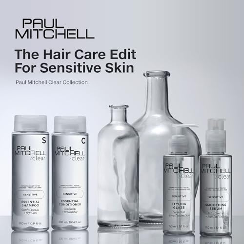 Paul Mitchell Clear Essential Shampoo, Fragrance Free, For Sensitive Scalp + Skin, 10.14 fl. oz.
