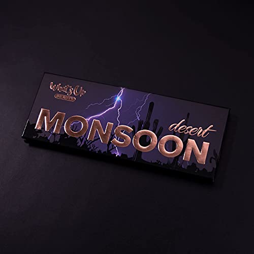 Whats Up Beauty - Desert Monsoon Eyeshadow Palette Talc Free Clean Cruelty Free Made in Italy Sustainable Makeup