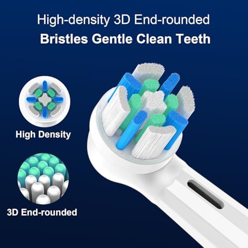 Replacement Heads Compatible with Oral B iO, IO Replacement Toothbrush Heads Compatible with Oral-B iO Series 2 3 4 5 6 7 8 9 10 Handle, Medium Hardness
