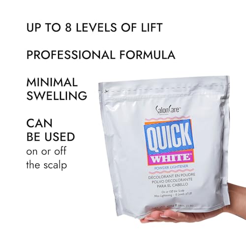 Salon Care Quick White Powder Lightener 1 lb