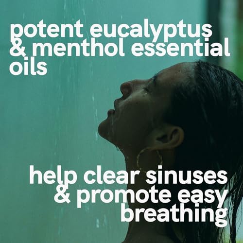 Zensah Sport Shower Steamers - Relaxing Aromatherapy, USA Made with Natural Eucalyptus Essential Oil, Travel Friendly, Unique Birthday Gifts for Self Care, Colds, and Muscle Recovery for Women and Men