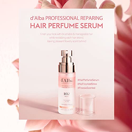 d'alba Piedmont Italian White Truffle Professional Repairing Hair Perfume Serum Fragrance (1.69 fl oz)