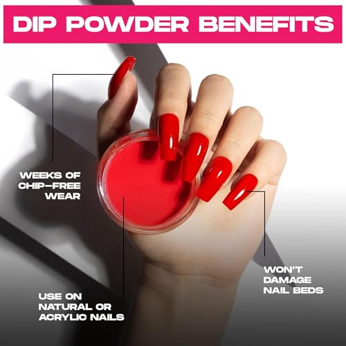 Nailboo Dip Powder for Nails, Chestnut Chills – Beige Nail Dipping Powder, Custom Made with Highly Pigmented Ultra-Fine Formula, No UV Light Needed, DIY Nails at Home for Beginners or Pros, 0.5 oz