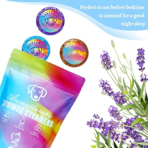 Shower Steamers for Kids and Teens - Stocking Stuffer Christmas Gift | Safe for Kids Scented Essential Oils Relaxation Aromatherapy Self Care Stress Relief (1 Pack)