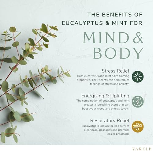 Shower Steamers for Sinus Relief, 12 Pack, for Women and Men - Aromatherapy and Self Care - Eucalyptus Mint